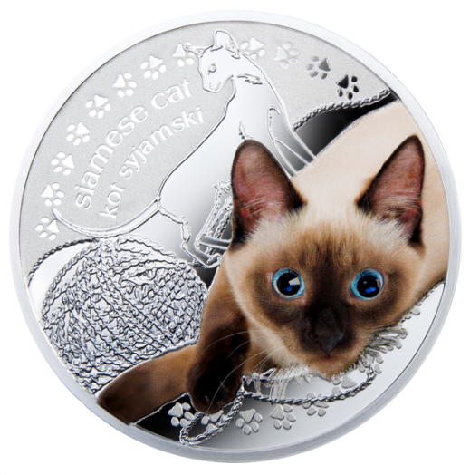 Монета Сиамская кошка