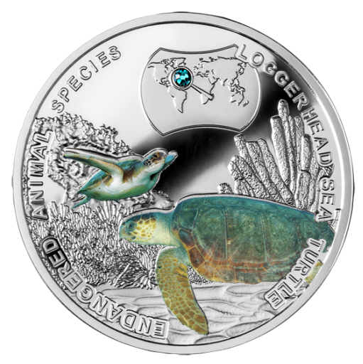 Монета Черепаха логгерхед