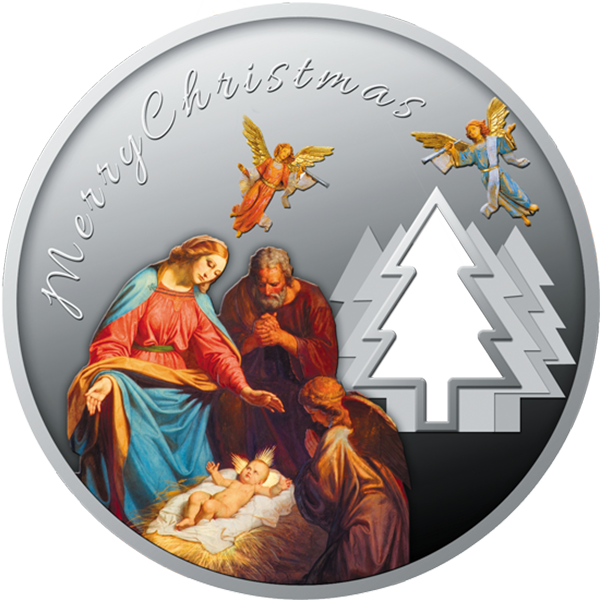 Монета Магия Рождества (MAGIC OF CHRISTMAS Happy New Year)