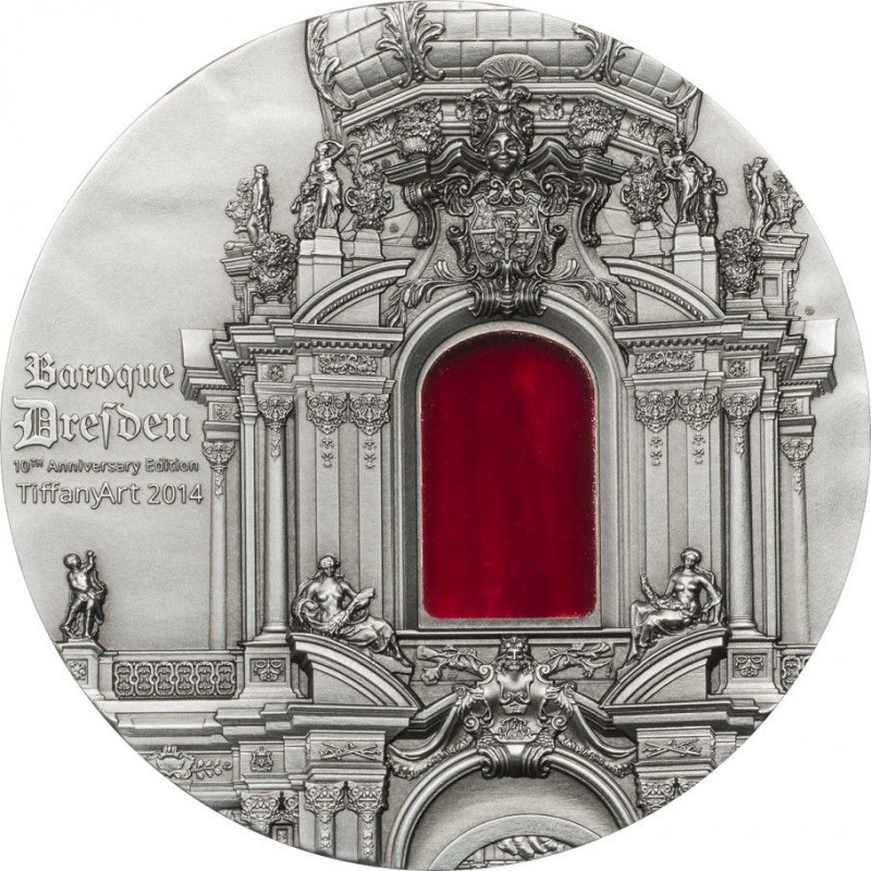 Монета Тиффани Арт – Барокко Дрездена